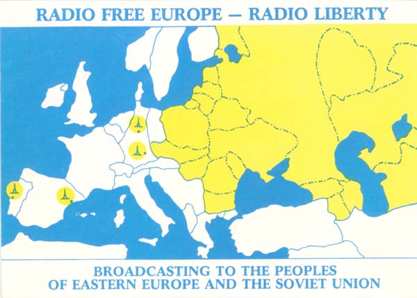 Radio Free Europe, Radio Liberty QSL
