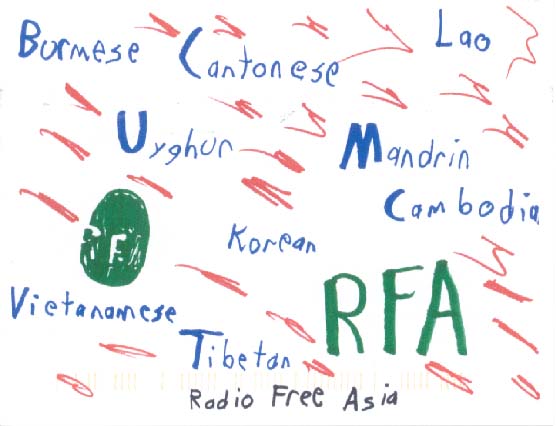 Radio Free Asia QSL